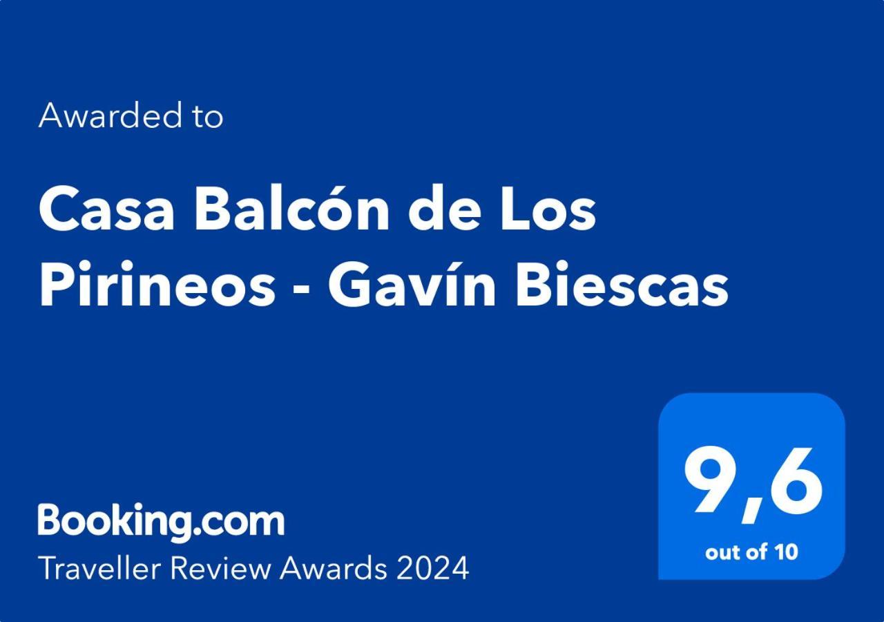 Casa Balcon De Los Pirineos - Gavin Biescas المظهر الخارجي الصورة