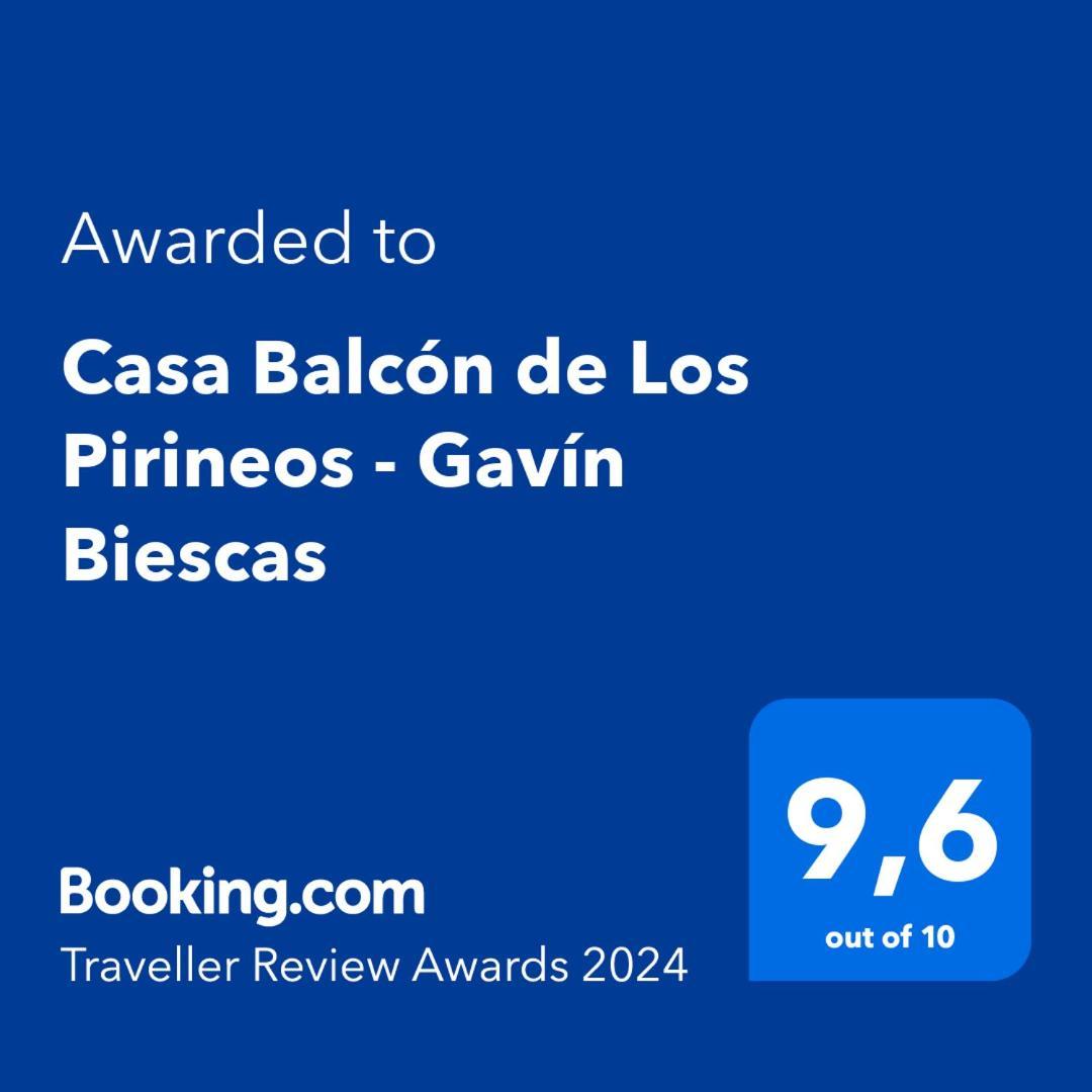 Casa Balcon De Los Pirineos - Gavin Biescas المظهر الخارجي الصورة
